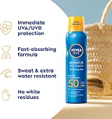 NIVEA SUN Protect & Dry Touch SPF50 Refreshing Sun Mist 200ml view 2