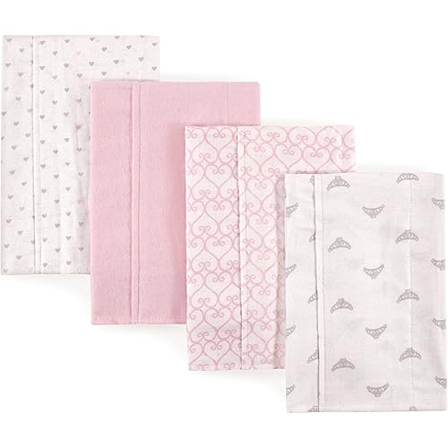 Luvable Friends Unisex Baby Cotton Flannel Burp Cloths