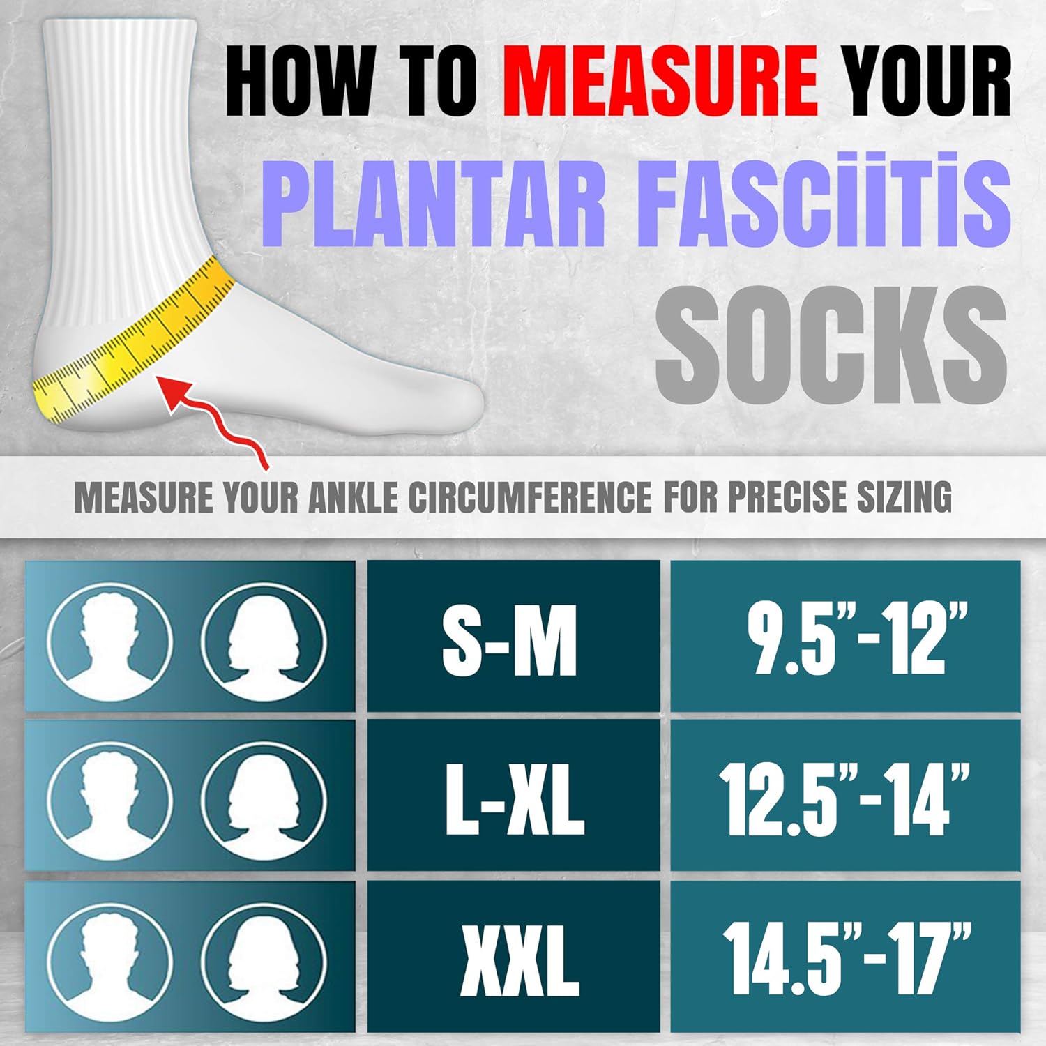 BLITZU Plantar Fasciitis Compression Socks For Women & Men - Best Ankle and Nano Sleeve For Everyday Use - Provides Foot & Arch Support. Heel Pain, and Achilles Tendonitis Relief. (Large/X-Large, Black): Health & Personal Care