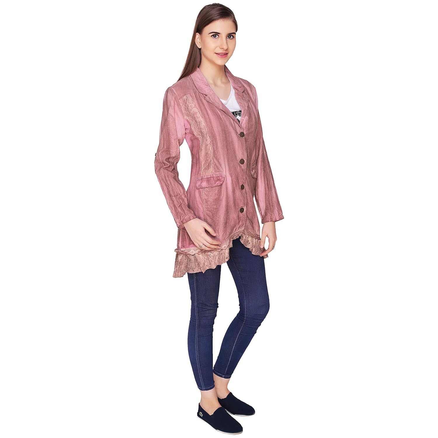 polita women's single breasted coat