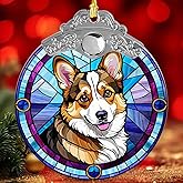 Corgi Christmas Ornaments for Tree - Corgi Ornament for Christmas Tree 2025 Corgi Xmas Decorations Keepsake Corgi Gifts for Corgi Lover Men Women Holiday Party Indoors Home