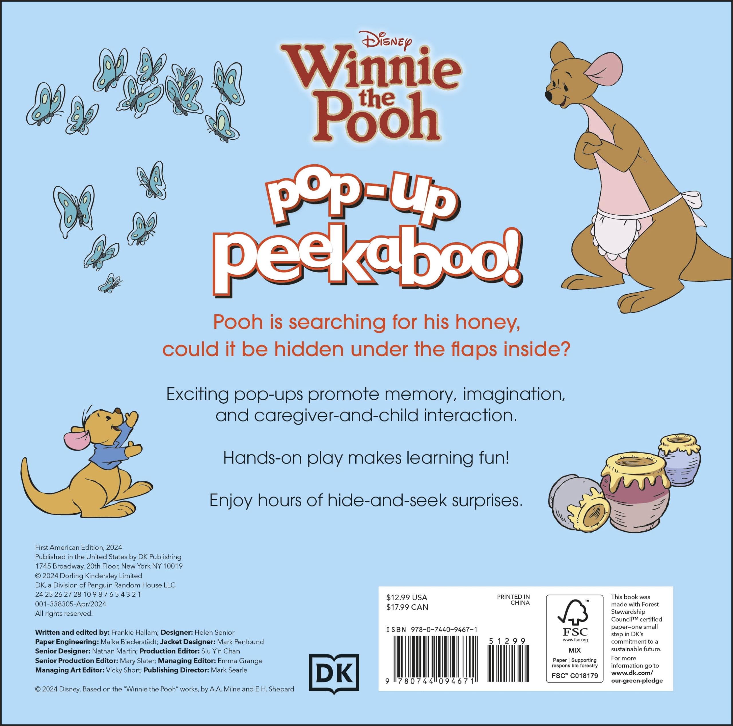 Pop-Up Peekaboo! Disney Winnie the Pooh Pop-Up Peekaboo! Disney Winnie the Pooh Board book