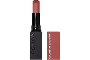 Revlon Lipstick, ColorStay Suede Ink, Built-in Primer, Stocking Stuffer for Women, Waterproof, Smudge-proof, Matte Color, 003 Want It All, 0.09 oz