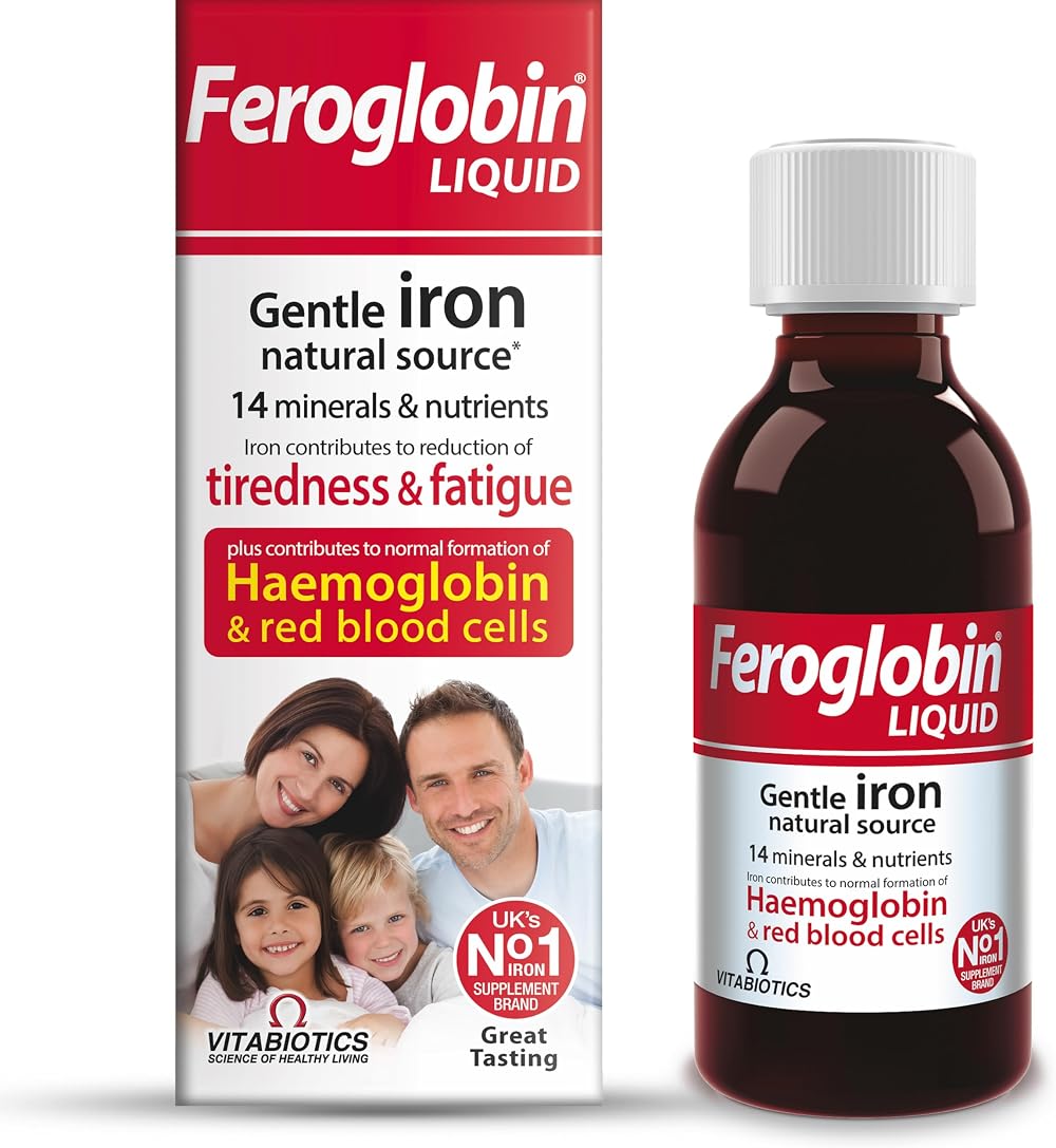 Feroglobin Vitabiotics Gentle Iron and Nutrient Liquid 200 ml
