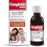 Feroglobin Gentle Iron and Nutrient Liquid - Reduce Tiredness and Fatigue | Maintain Health and Vitality | Natural Iron Source