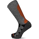 Merrell Unisex Men's and Women's Moab Thermo Wool Crew Socks - 1 Pair Pack - Rugged Warm Comfort