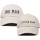 father and son matching hats