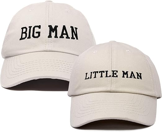 matching father son baseball hats