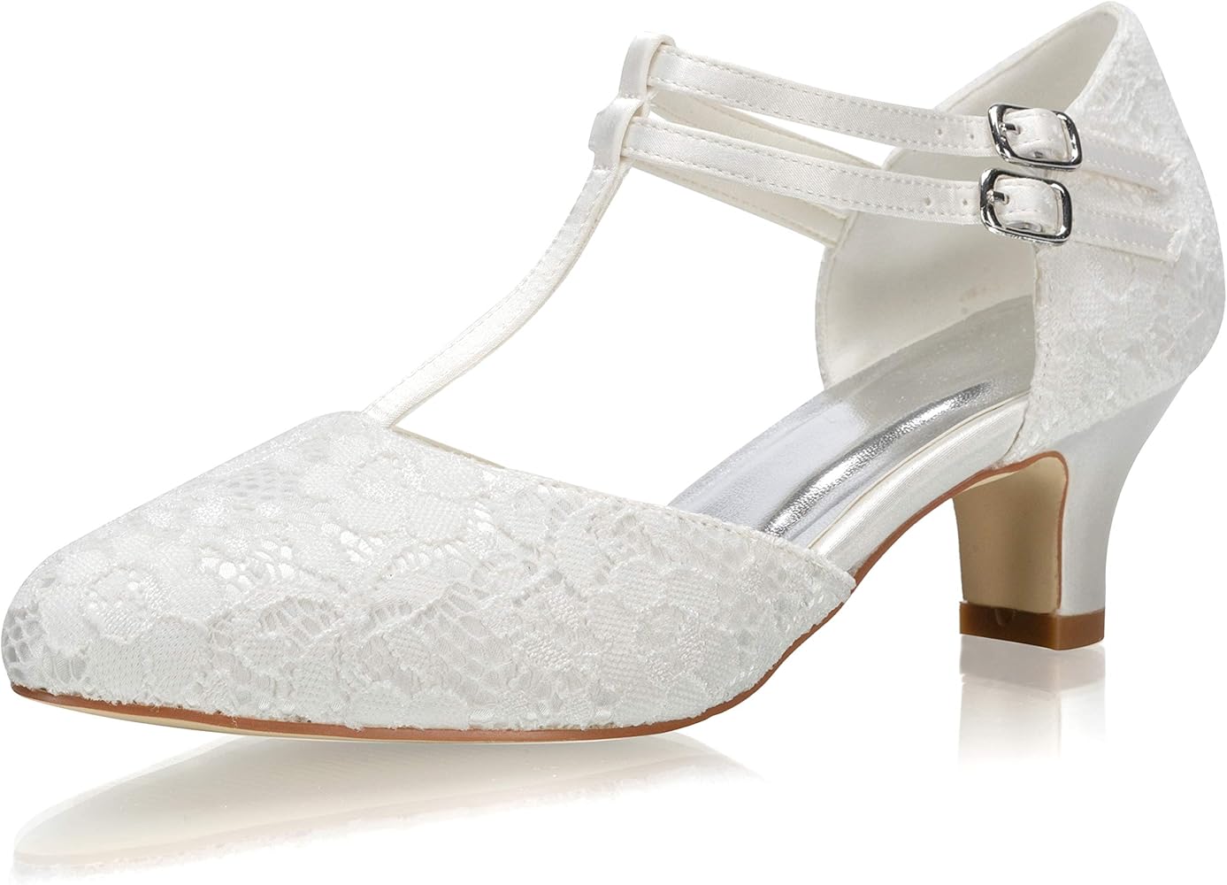 closed toe bridal shoes