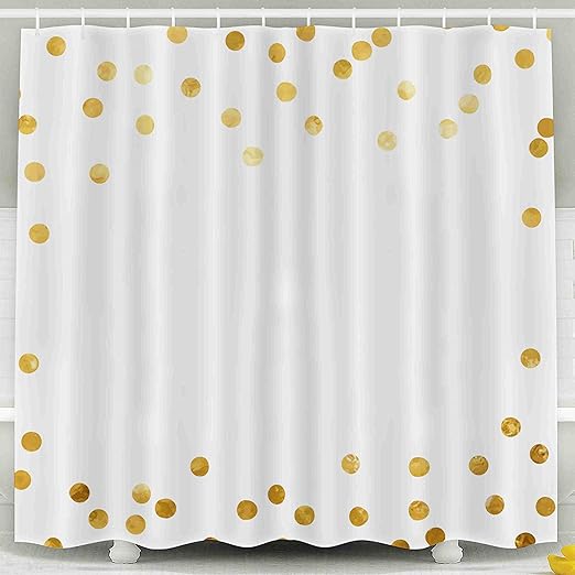 Gold Glitter Pineapple Shower Curtain Polyester Bathroom Accessories Extra Long Home Garden Shower Curtains Ayianapatriathlon Com