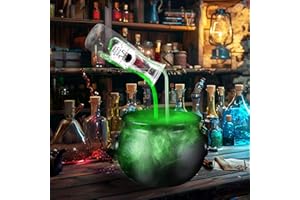 AINSWEI DIY Floating Potions,Halloween Potion Bottles With Float Potion,Halloween Decorations Indoor With Witch Brew