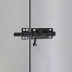 Barrel Bolt Latch, 8" Heavy Duty Gate Latch Slide