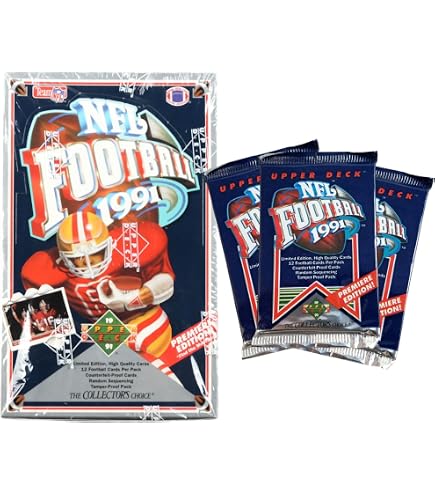 Amazon.com: 1991 ProSet Football Cards Series 1 Box (36 packs/box