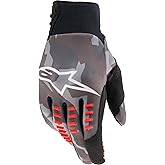 Alpinestars 2023 SMX-E Gloves (Grey/Camo/Red, Small)