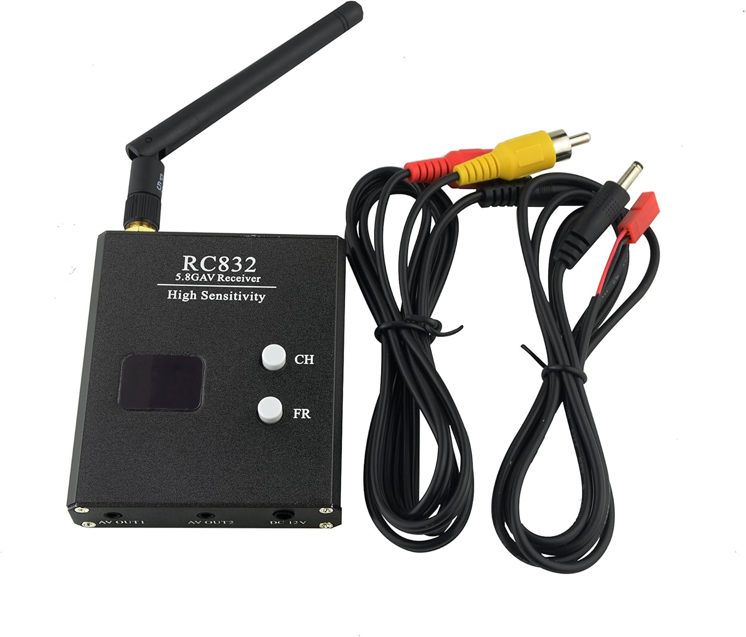 Wolfwhoop WR832 5.8GHz 40CH Wireless FPV Receiver for Racing Drone and Multicopter