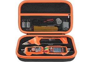 Hard Case for Klein Tools ET310 AC Circuit Breaker Finder Electric Tester & 80016 Tool Kit & RT250 GFCI Outlet Tester and Acc