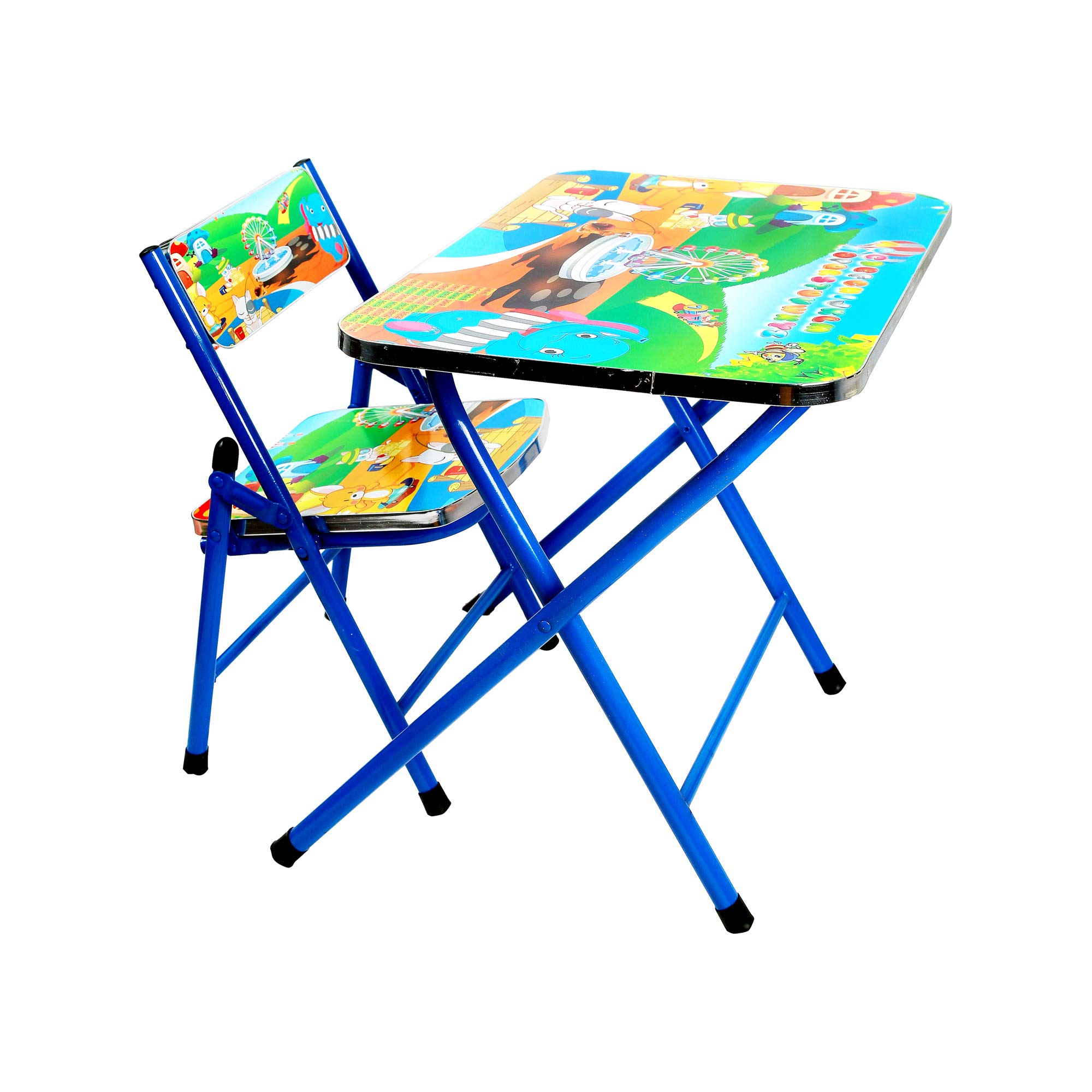 childrens fold up table and chairs