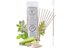 Farm Raised Candles - USA Made Mintronella - Natural Mosquito Repellent Sticks – 100 Pcs - Outdoor Insect Sticks – Citronella & Peppermint – Bug, Fly, Gnat, No-See-Um for Patio & Camping