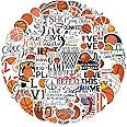 50Pcs Basketball Stickers - Perfect Fan Gifts for Boys & Girls, Use Them On Water Bottles, Laptops & Walls