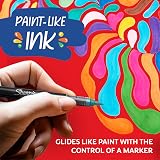 Sharpie Creative Marker Acrylic Paint Pens Yellow 6 Count view 3