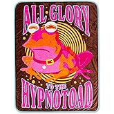 Futurama Hypnotoad Fleece Throw Blanket | Soft Polyester Cover for Sofa, Bed | 45 x 60 Inches