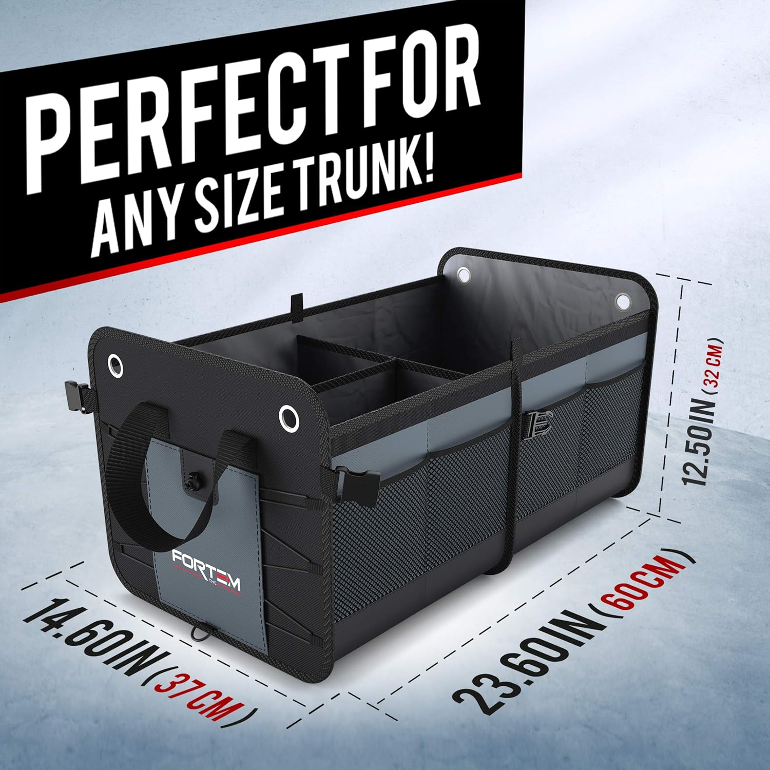 Caja de Almacenamiento Plegable con Separadores Organizador Para