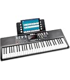 Amazon.com: RockJam 61 Key Keyboard Piano with Pitch Bend, Power