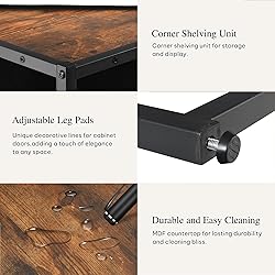 DWVO 3-Piece Dining Table Set for 4-6 People
