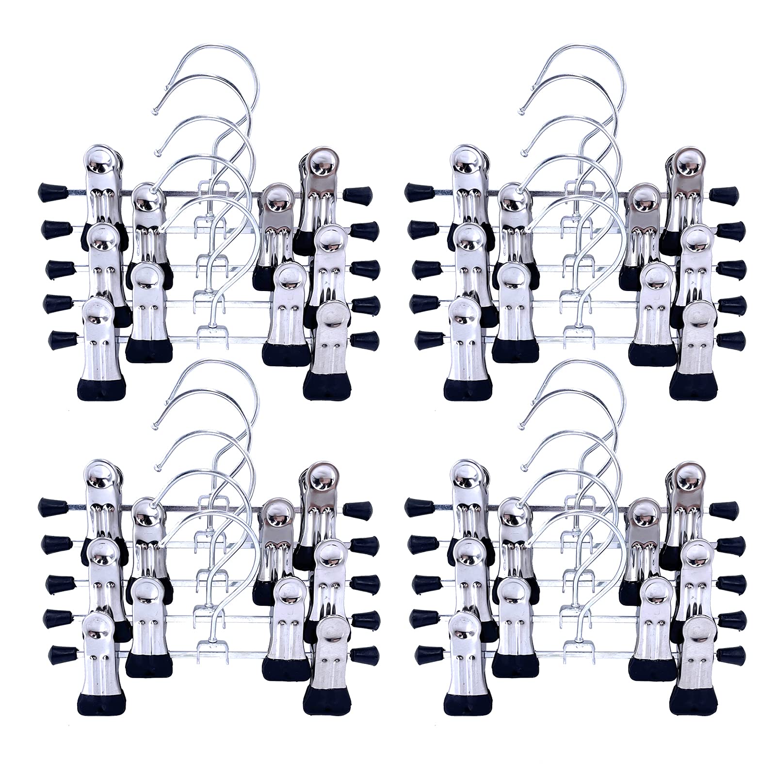 Photo 1 of 20pcs Adjustable Shoe Rack Pet Baby Pants Folder Multi Functional Travel Portable Hat 6" Heavy Duty Laundry Hooks Socks Holder Double Towels Bags Clothes Clip Boot Hanger Space Saving Home Organizer