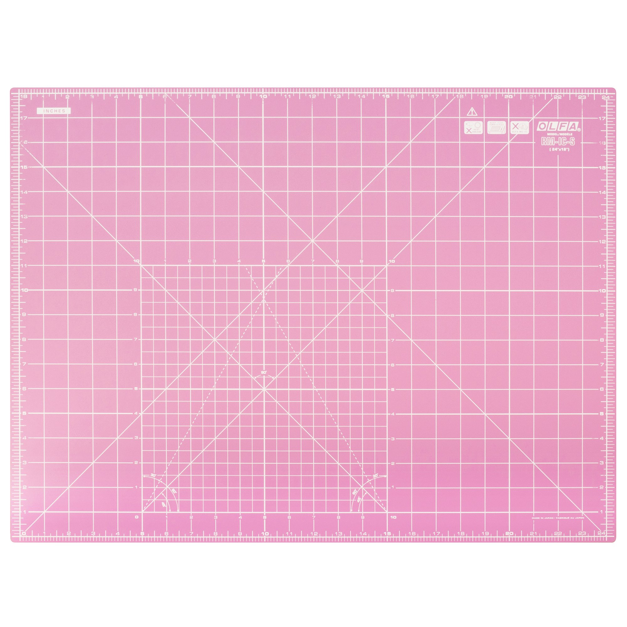 Olfa Rotary Cutting Mat, Pink