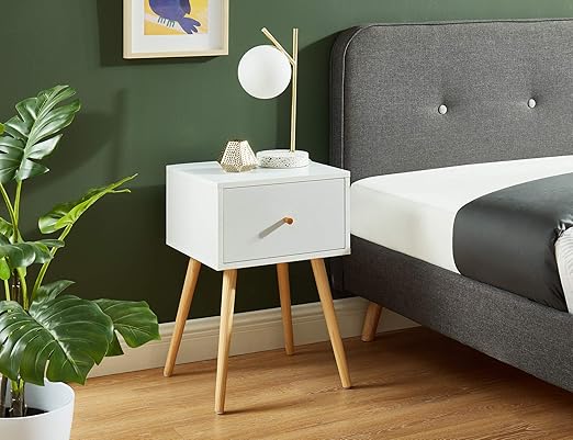 Baita Nachttisch Weiss Eiche 0 Amazon De Kuche Haushalt