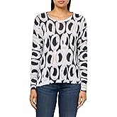 NIC+ZOE Women's Ikat Rings Supersoft Sweater
