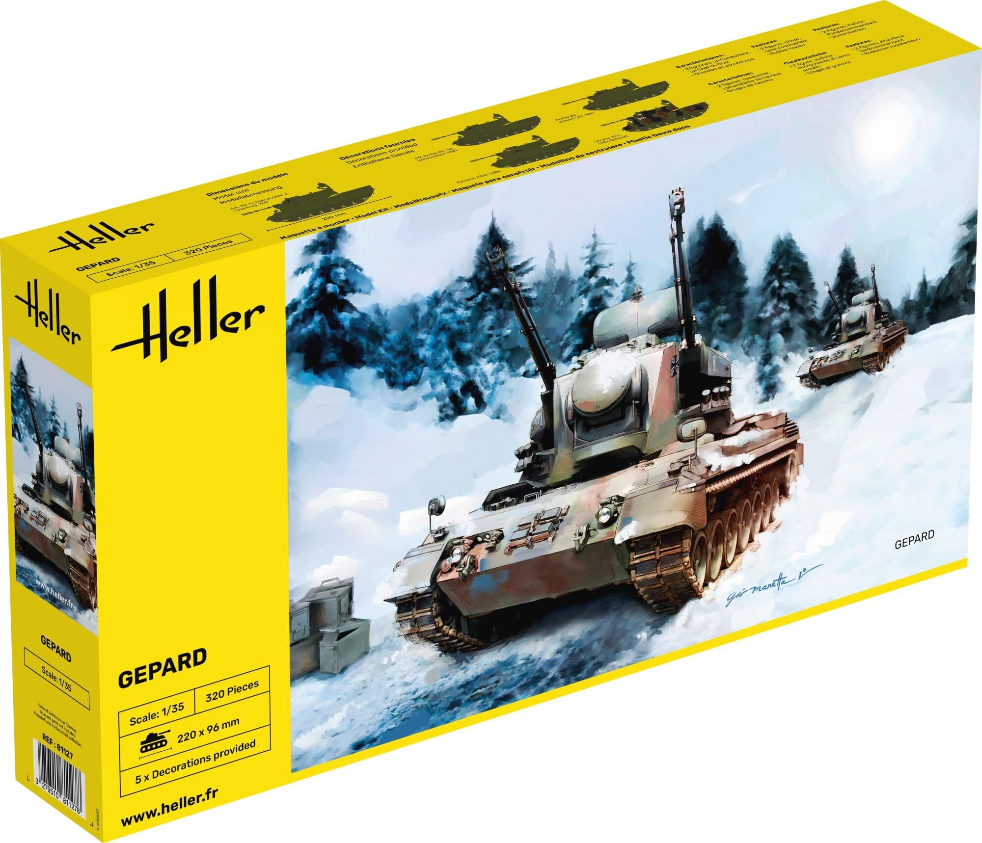 Heller 1:35 - Gepard