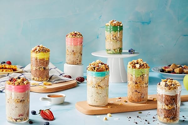 SUNGIVEN HIGH PROTEIN OVERNIGHT OATS WITH CONTAINER – 7 FLAVORS LOW SUGAR HIGH FIBER INSTANT OATMEAL HEALTH BREAKFAST SNACKS FOR GYM OFFICE SCHOOL TRIP KIDS WITH SUPERFOODS, 14-PACKS, 37 OZ