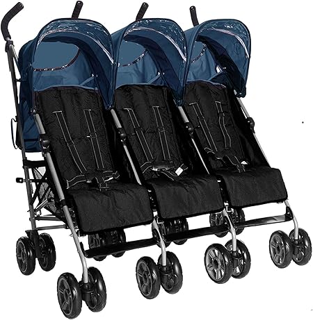 triple pushchair uk