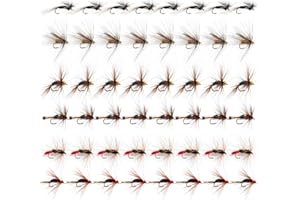 UNYLE Fly Fishing Flies Kit,48/96/150pcs Dry Flies Wet Flies Streamers Nymphs for Fly Fishing, Trout Flies Fly Lures, Fly Fishing Assortment Kit for Bass Trout Steelhead Salmon, Fishing Gifts for Men