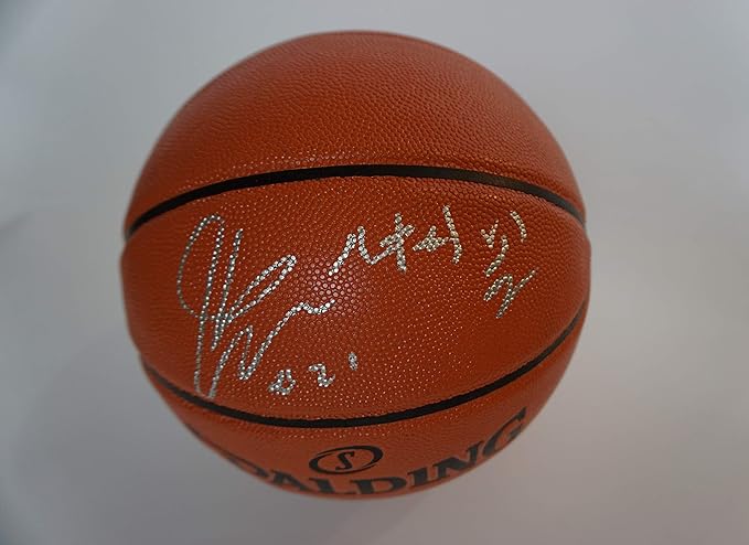 Amazon 直筆サイン入りバスケットボール 7号サイズ 八村塁 グッズ アメリカ ゴンザガ大学 Nba ワシントンウィザーズ オートグラフ 英語 漢字 当日の写真 ケース付 アイドル 芸能人グッズ 通販