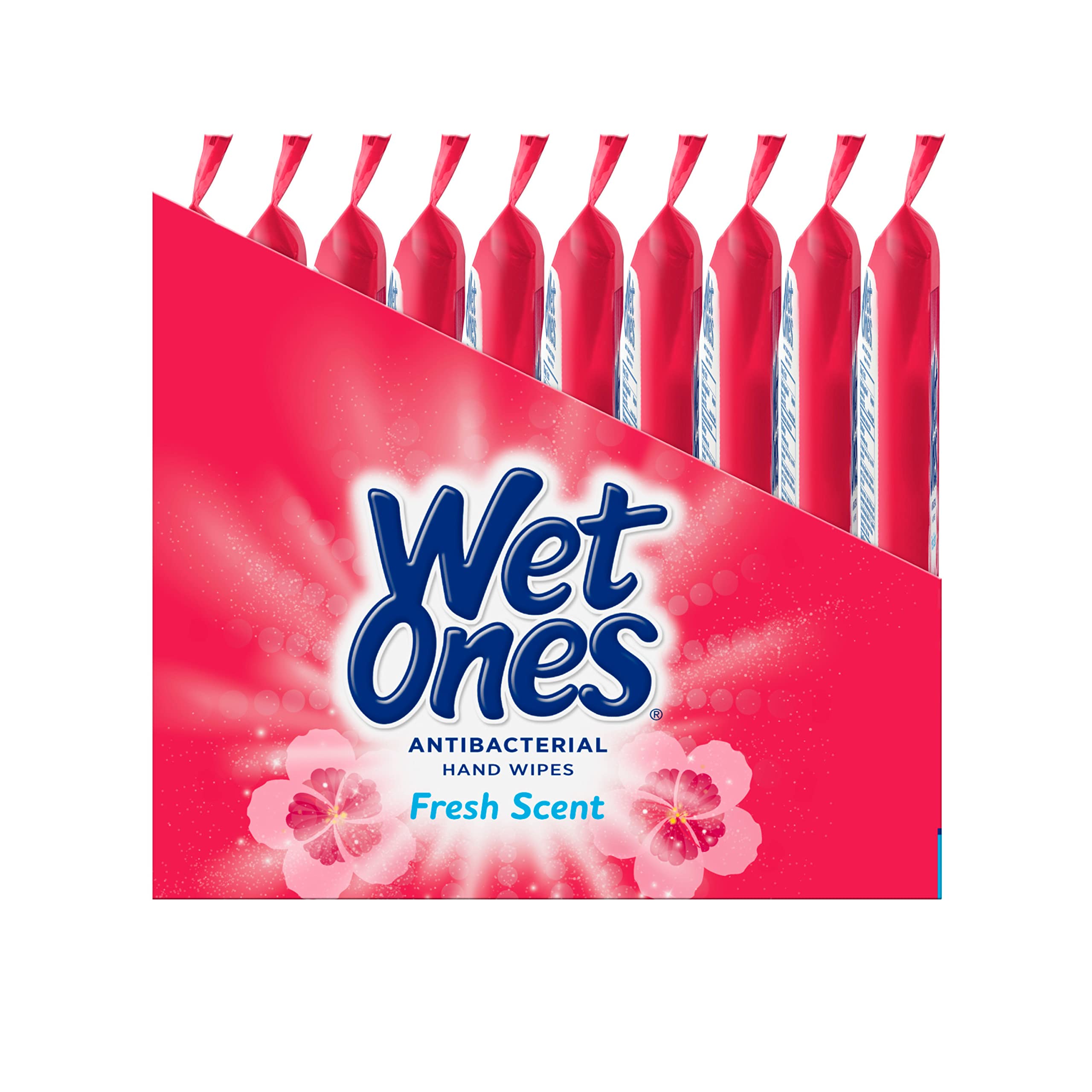 Wet Ones Travel Packs Fresh Scent 10 Packs, 200 Wipes