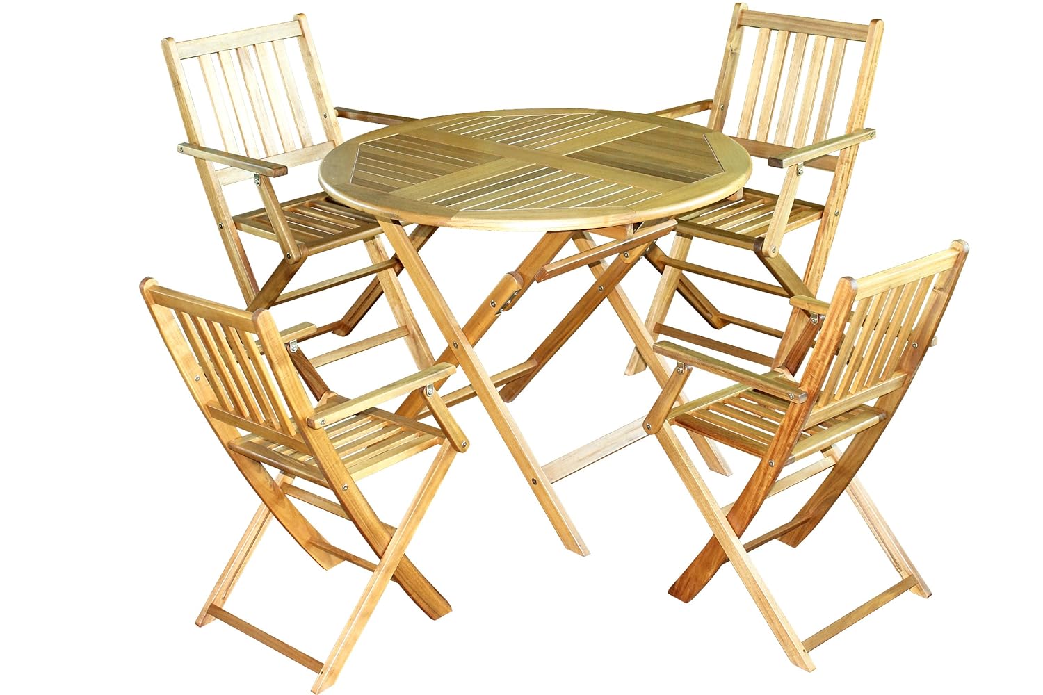 Brema 052139 Balkonset San Ramon 5-teilig Akazienholz, bestehend aus 4