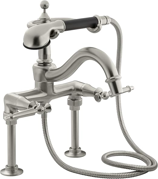 Kohler K 110 4 Bn Antique Bath Faucet Vibrant Brushed Nickel