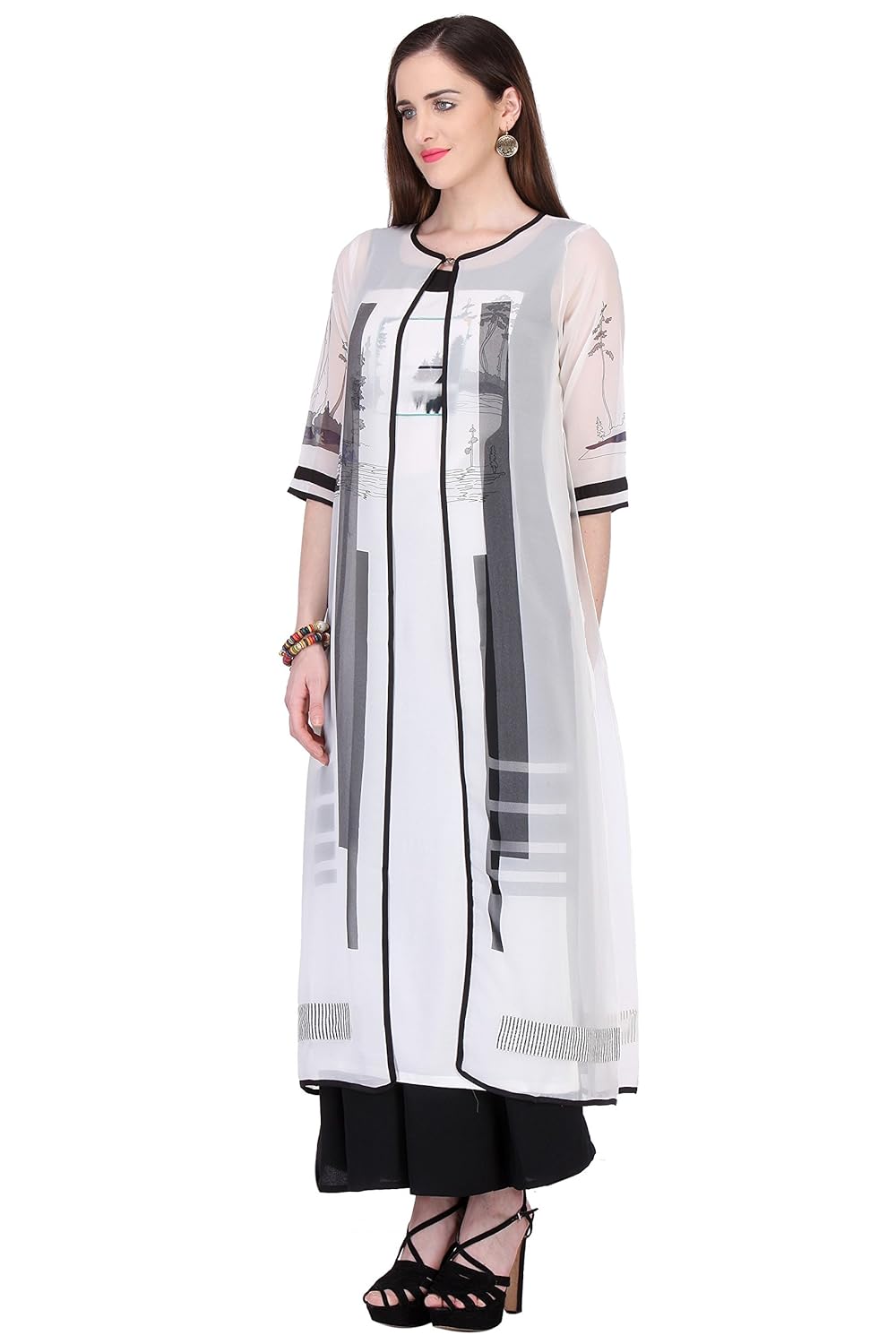 w for woman women's cape gilet