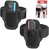 MENEEA [2 Pack]Leg Strap for Nintendo Switch/Switch 2 - Sports & Ring Fit Adventure, Switch Game Accessories for Joy-Cons, Ad