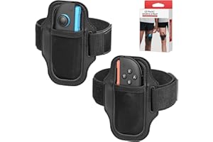 MENEEA [2 Pack]Leg Strap for Nintendo Switch/Switch 2 - Sports & Ring Fit Adventure, Switch Game Accessories for Joy-Cons, Ad