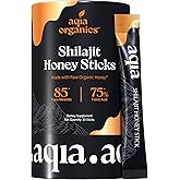 Pure Himalayan Shilajit Honey Sticks | 85+ Ionic Trace Minerals for Clean Energy & Immune Support | 75% Fulvic Acid | Shilajit Honey Packets for Men & Women | 30 Servings