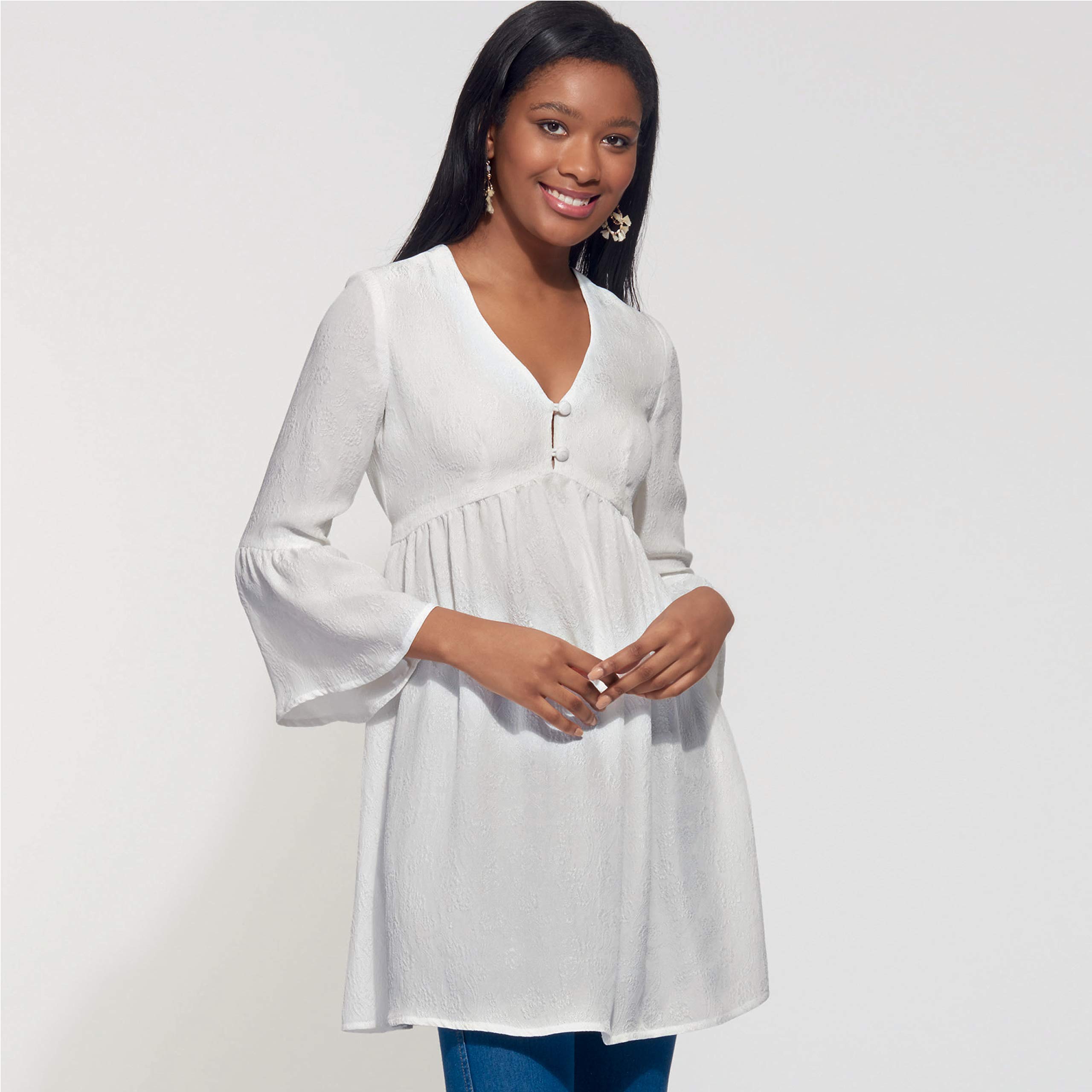 New Look Pattern N6603 Misses' Mini Dress, Tunic and Top