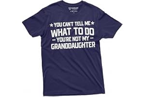SILVER LAKE T-SHIRTS Grandpa T-Shirt You Cant Tell me What to do You aren't My Grand Daughter Granddaughter papa Tee Shirt