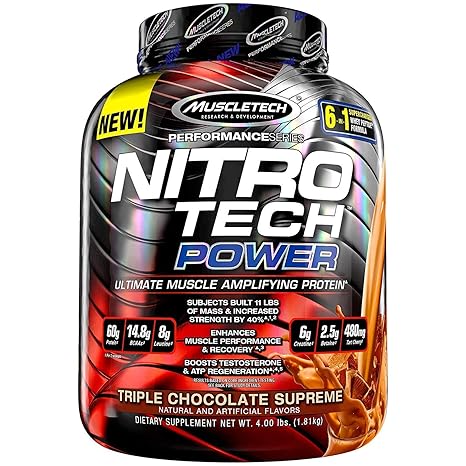 Muscletech Performance Series Nitro-Tech Power Triple Chocolate Supreme - 1833 gr