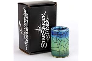 Emerald Hollow Guitar Slide SHORT Star Singer Slides