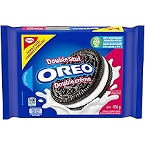 2脚まとめ買い Oreo 2 OREO Double Stuf Chocolate Sandwich Cookies, Family Size