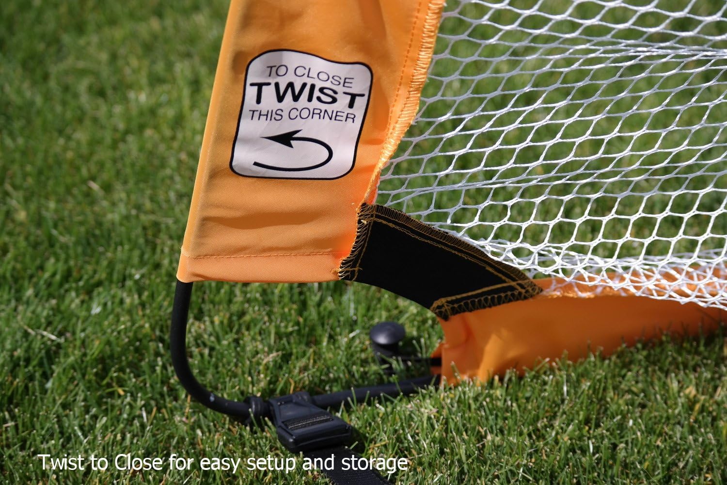 PUGG 6 Foot Pop Up Soccer Goal - Portable Training Futsal Football Net - The Original Pickup Game Goal (2 Goals and Bag) : Soccer Goals : Sports & Outdoors